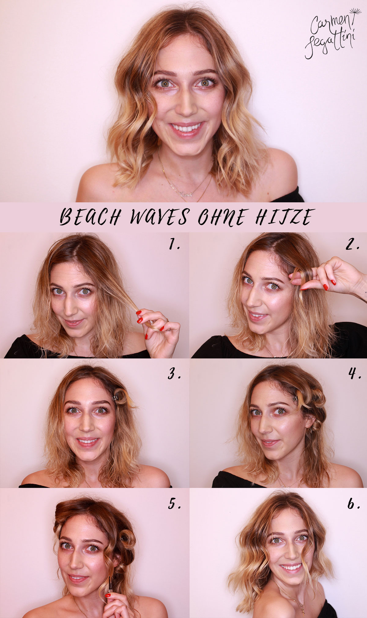 Beachwaves Haar Routine