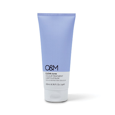 O&M Haircare – Clean.Tone Light Platinum Colour Treatment 30ml