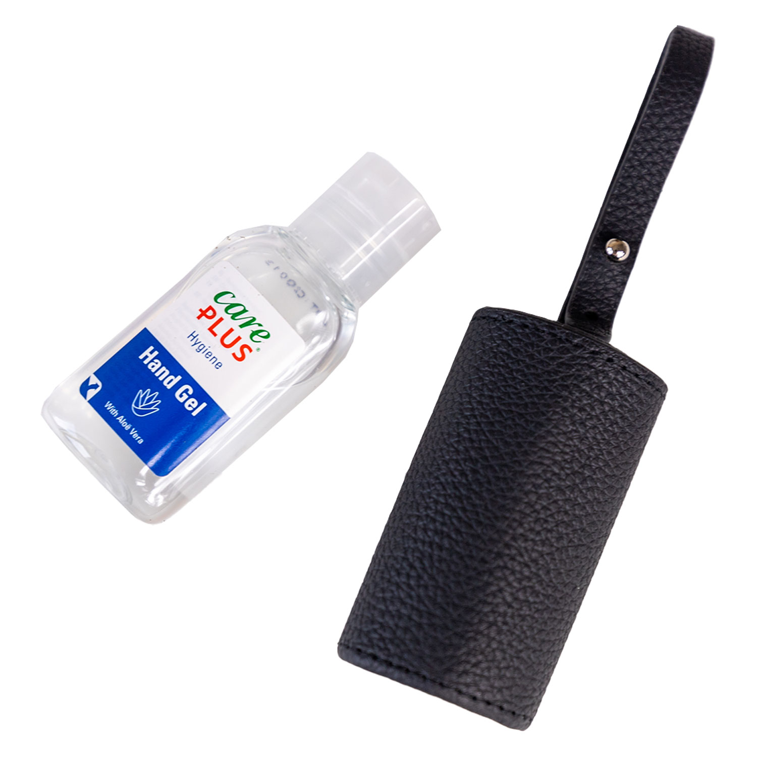 Carry & Co. – Handcare Leather Case With Button Black 1x