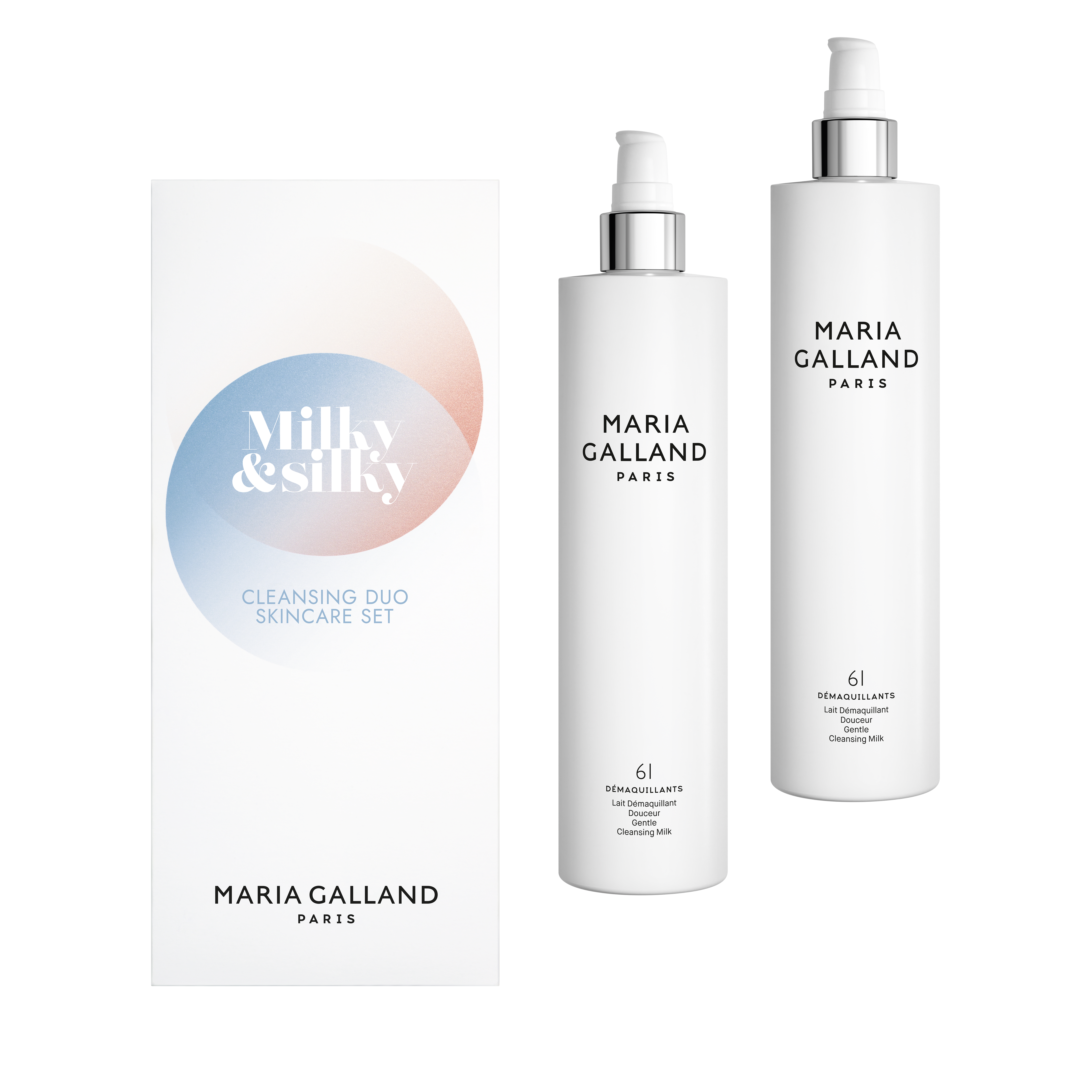 Maria Galland Cleansing – Milky & Silky Cleansing Duo Skincare Set 2x400ml