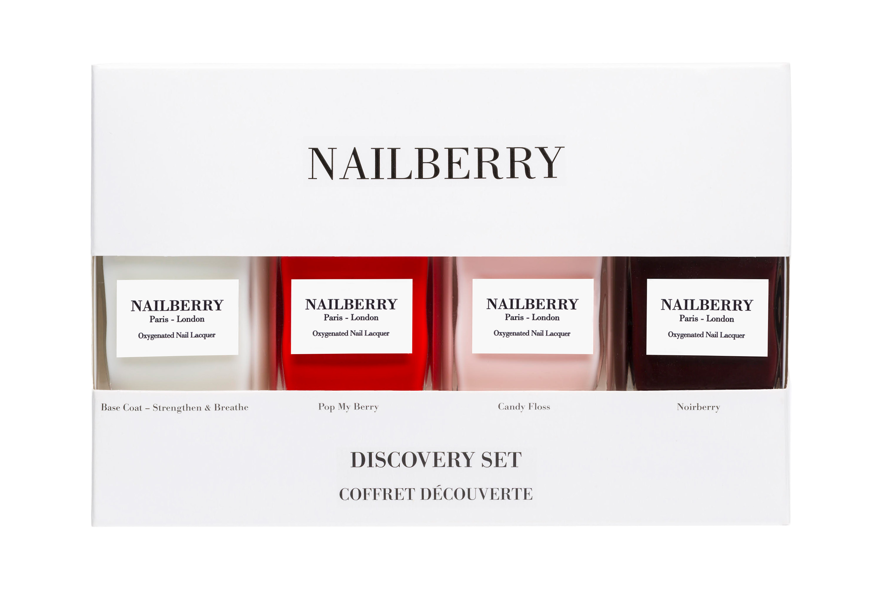 Nailberry L'oxygéné - Discovery Set 4x10ml