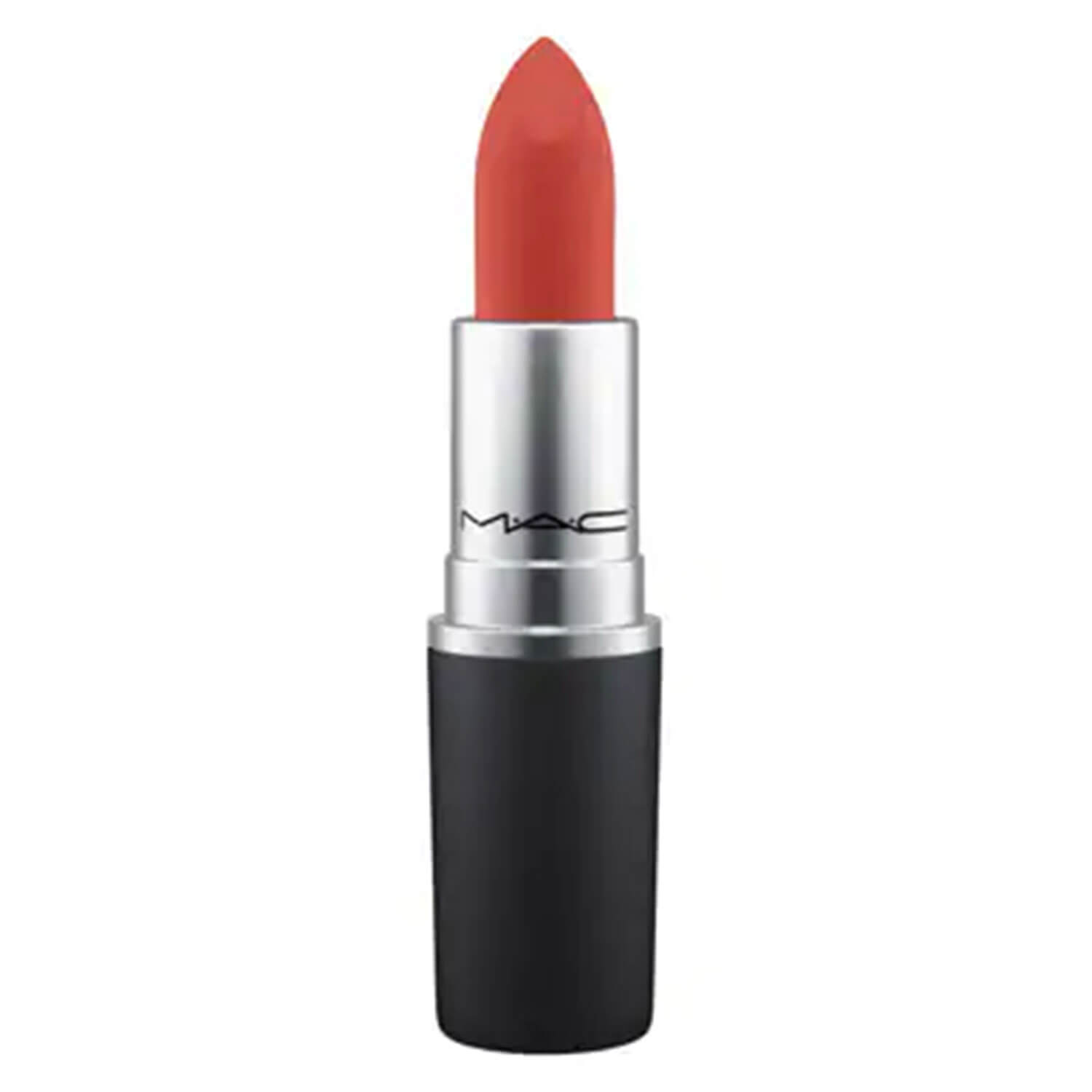 M·a·c Powder Kiss – Sheermatte Lipstick Devoted To Chili 3g