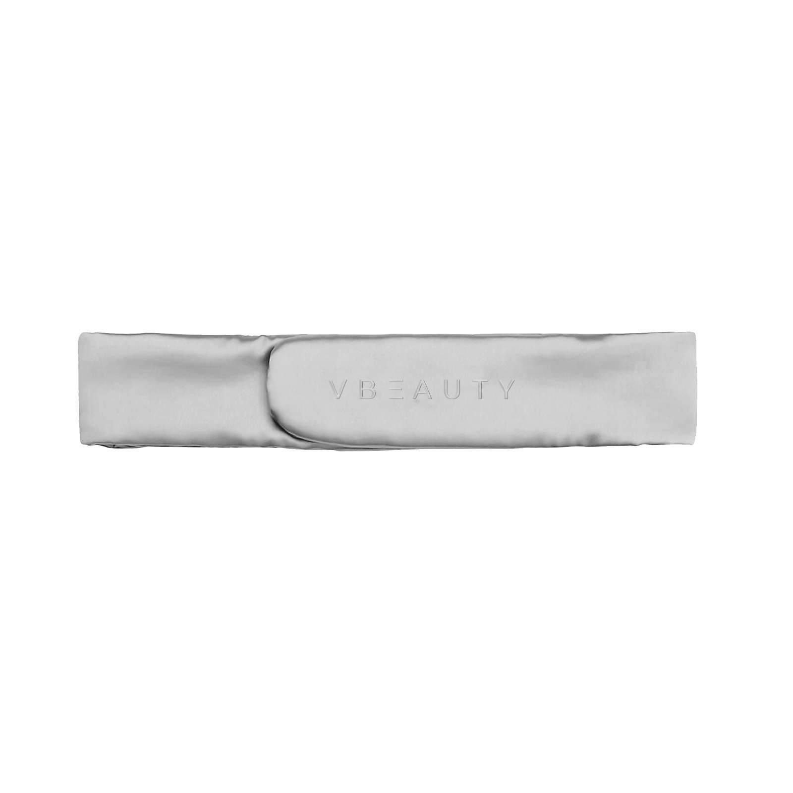 Vbeauty Hair – Seiden Haarband Silber 1x