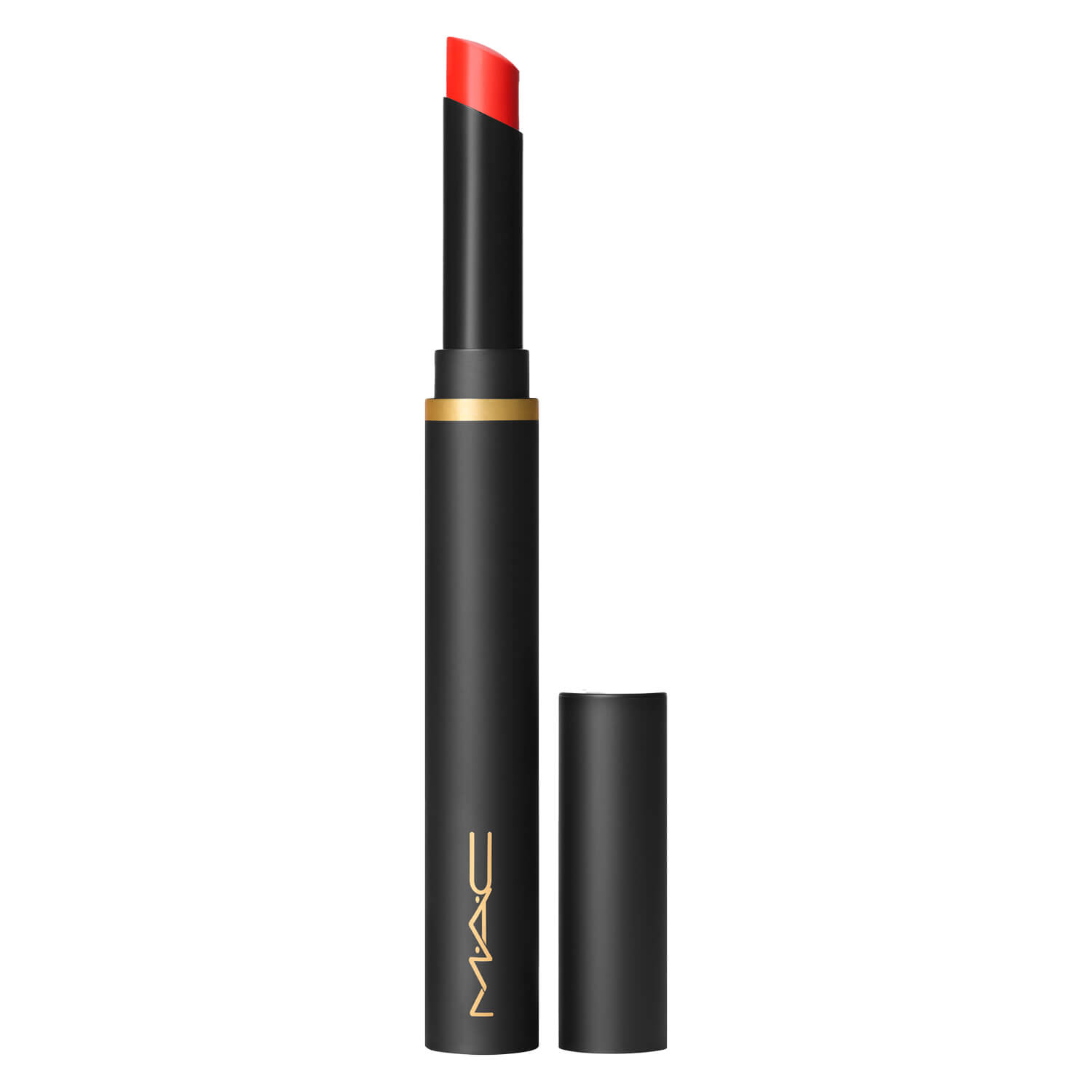 M·a·c Powder Kiss Velvet Blur Slim Stick Devoted To Danger 2g