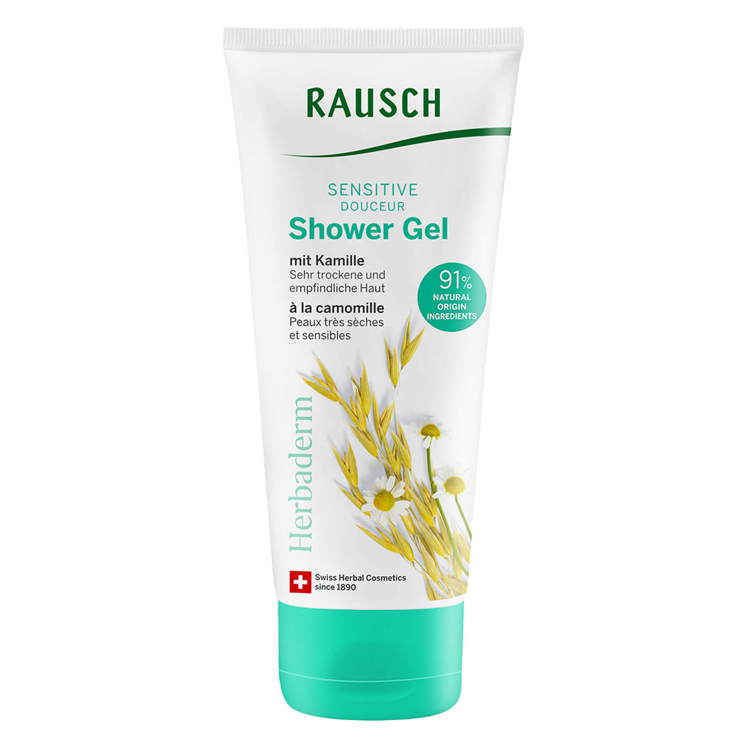 Rausch Body – Sensitive Shower Gel Mit Kamille 200ml
