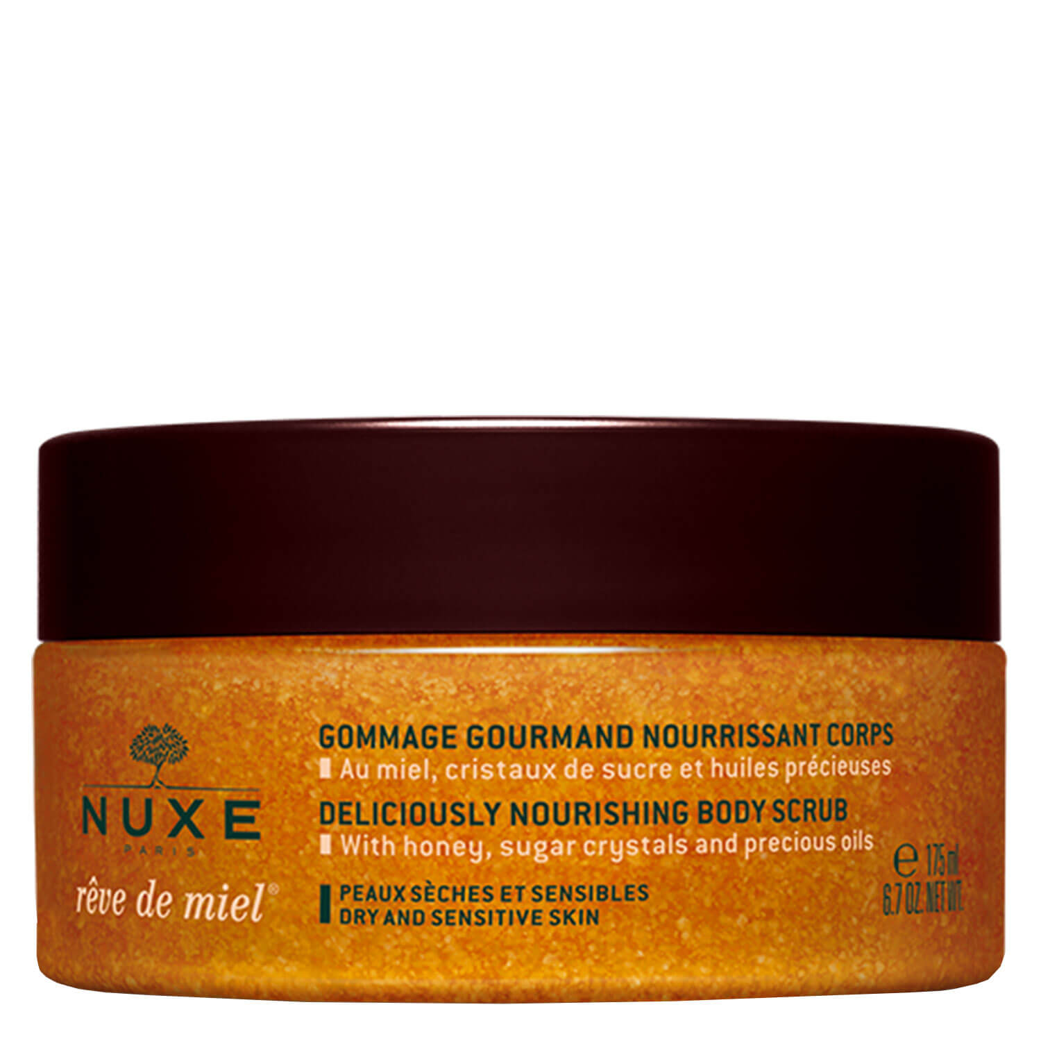 Nuxe Rêve De Miel - Gommage Gourmand Nourissant Corps 175ml