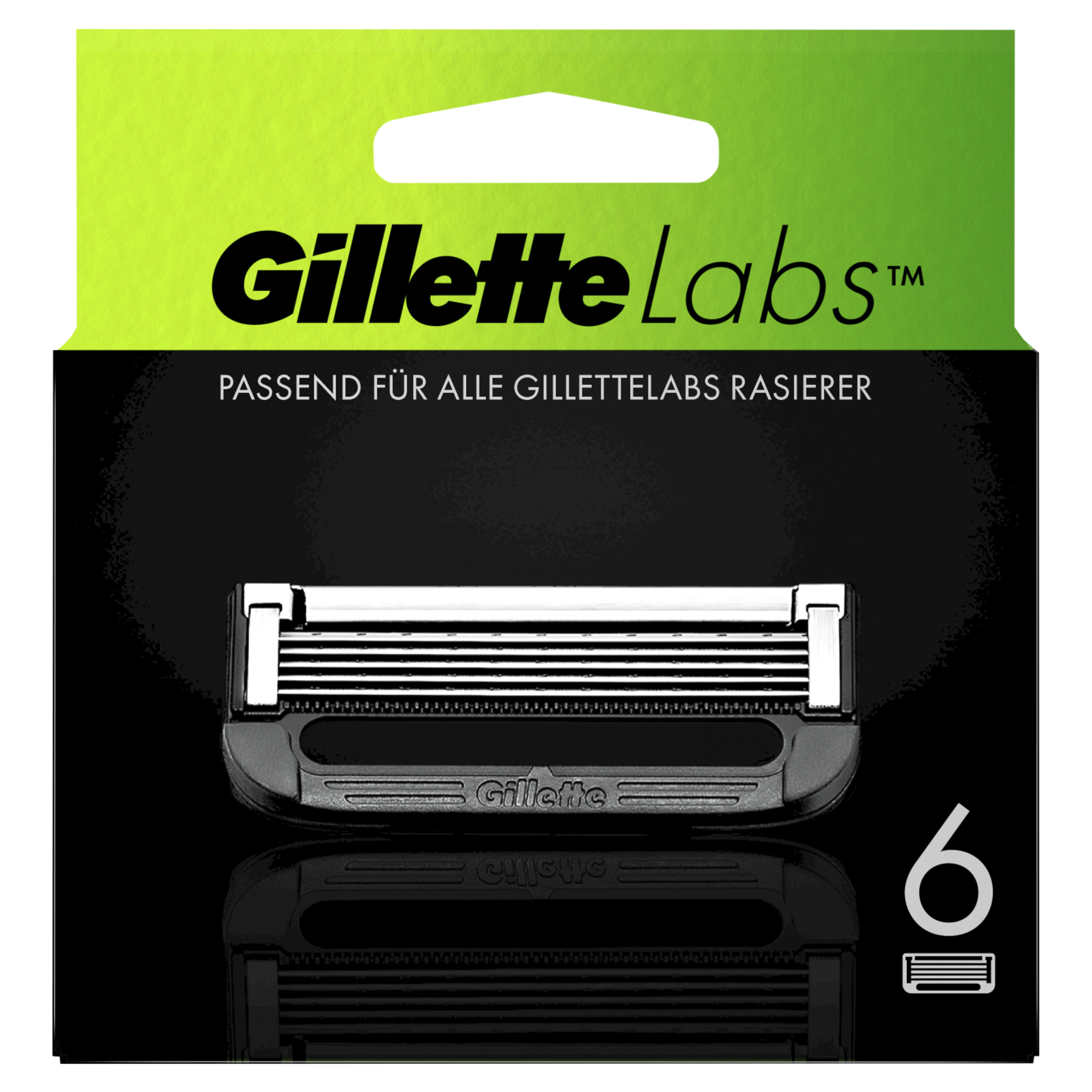 Gillette – Labs Systemklingen 6er 6stk