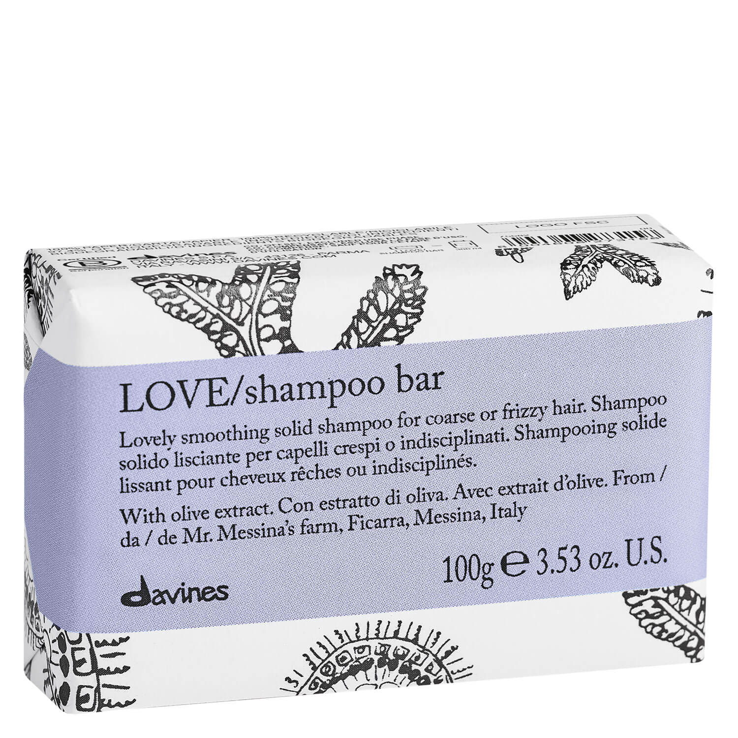 Davines Essential Haircare – Love Smooth Shampoo Bar 100g