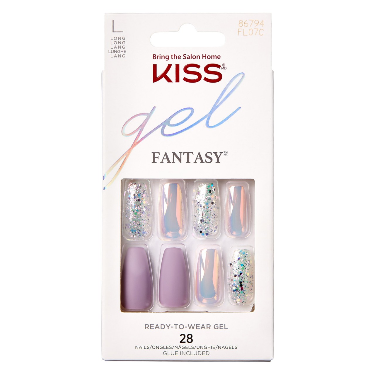 KISS Nails - Gel Fantasy Nails Rainbow Rings