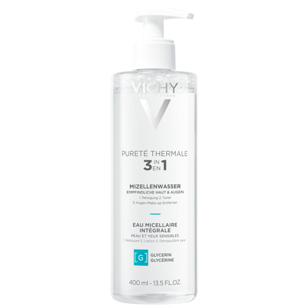 Vichy Pureté Thermale – Mizellen Reinigungsfluid Empfindliche Haut 400ml