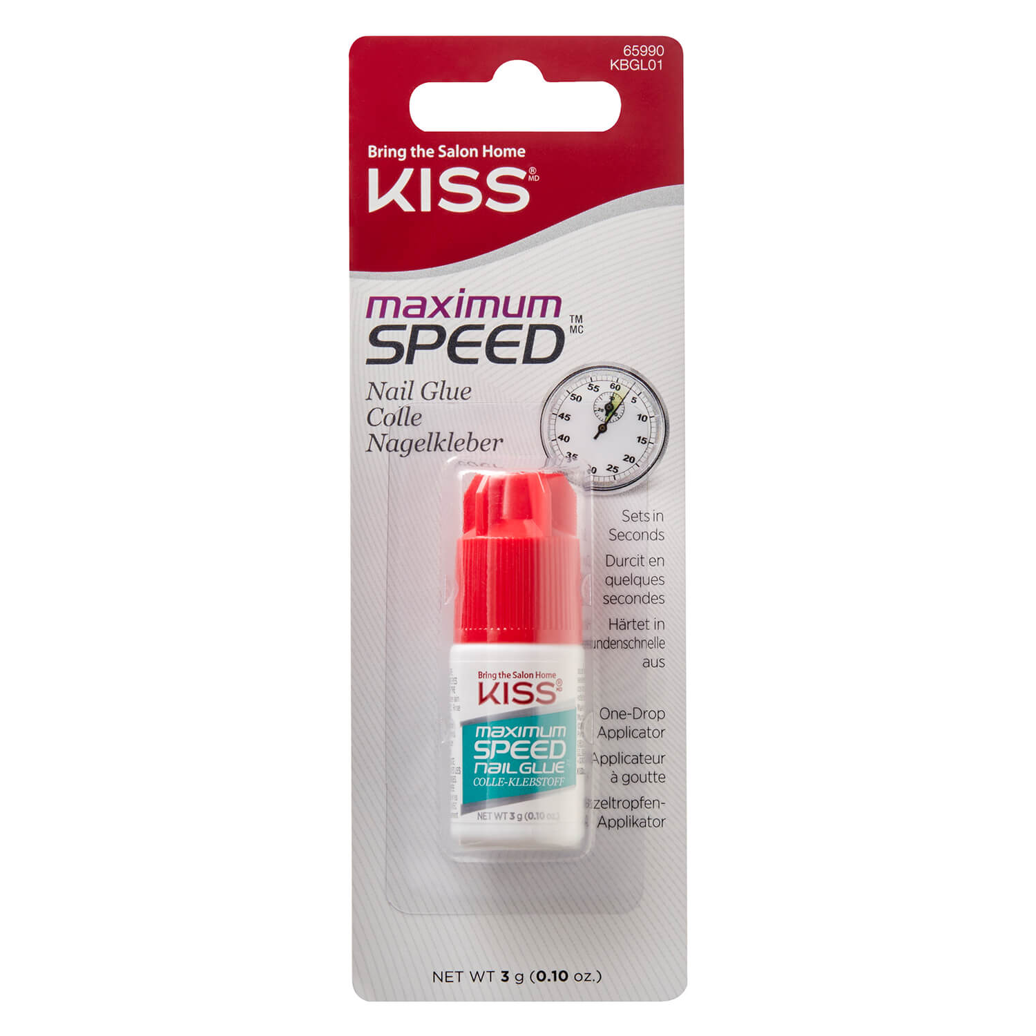 Kiss Nails - Maximum Speed Nail Glue 3g