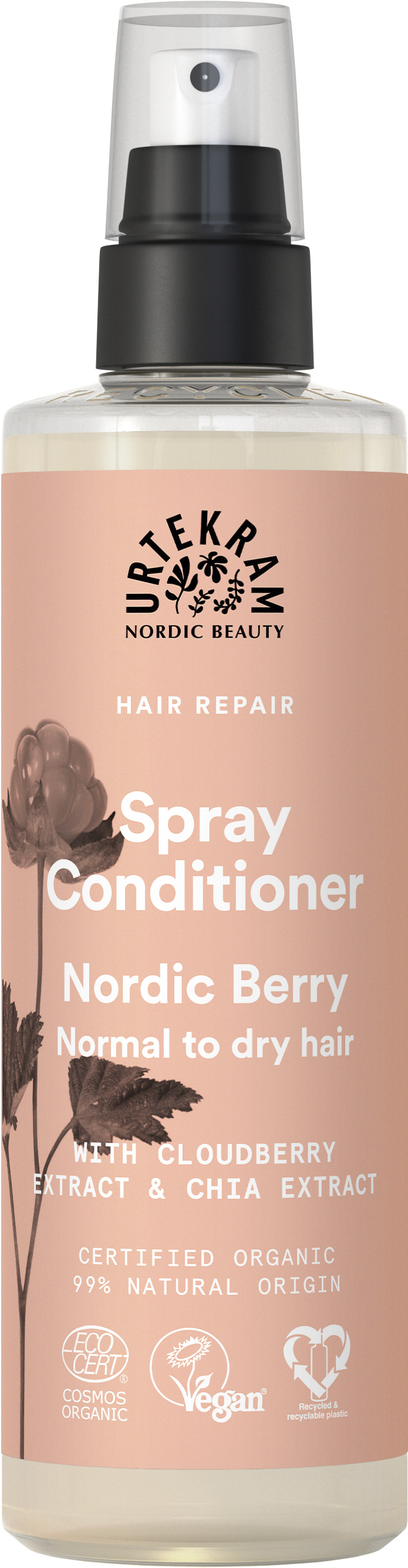Urtekram - Spray Conditioner Nordic Berry 250ml