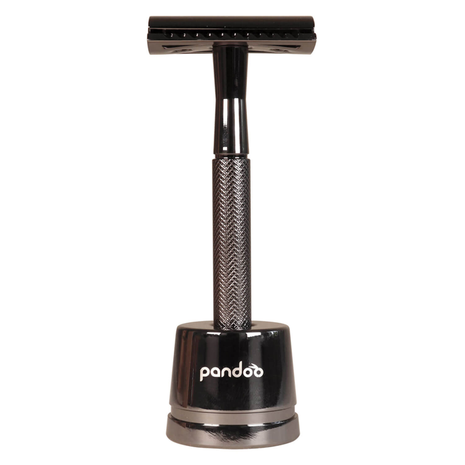 Pandoo – Metall Rasierhobel Schwarz