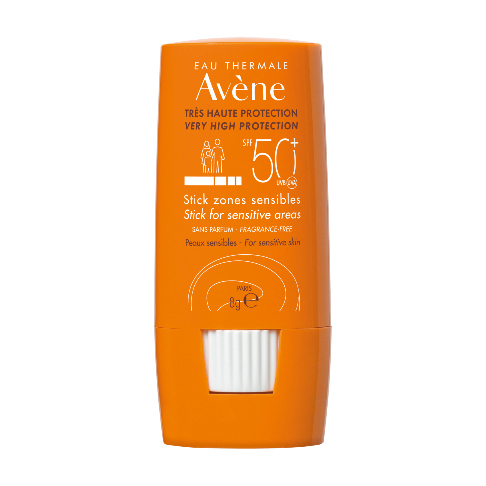 Eau Thermale Avène Avène Sonnenschutz - Sonnenstick Für Empfindliche Hautpartien Spf 50+ 8ml