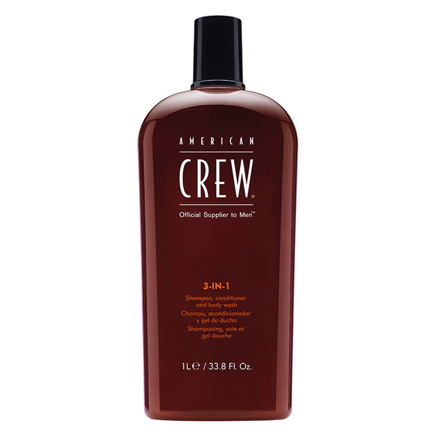 Crew Hair & Body Care - American Crew Classic 3-In-1 Shampoo, Conditioner & Body Wash 1000ml