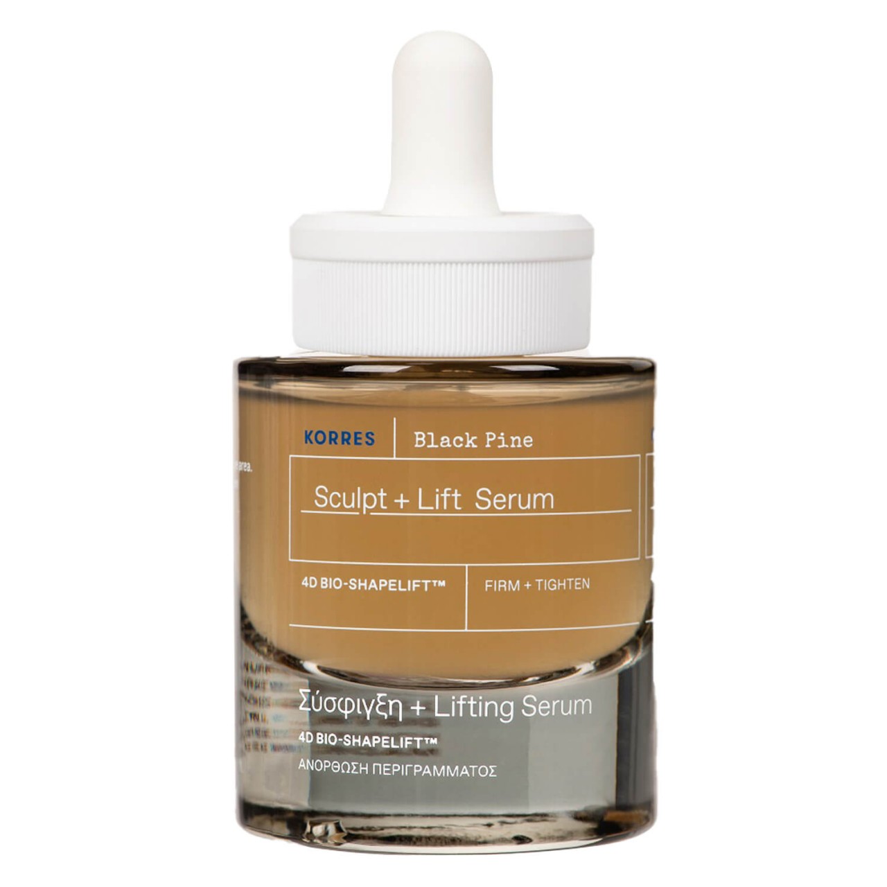 Korres Care - Black Pine 4D BioShapeLift Sculpt + Lift Serum