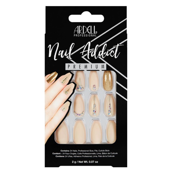 Image of Nail Addict - Nail Addict Nude Jeweled