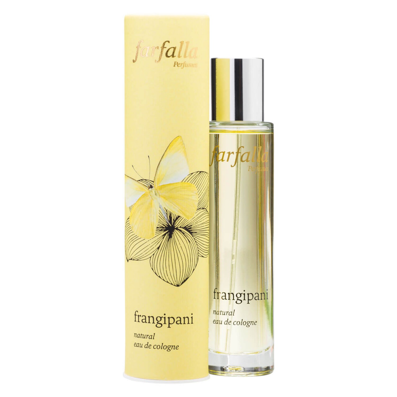 Farfalla Fragrance - Frangipani Natural Eau de Cologne