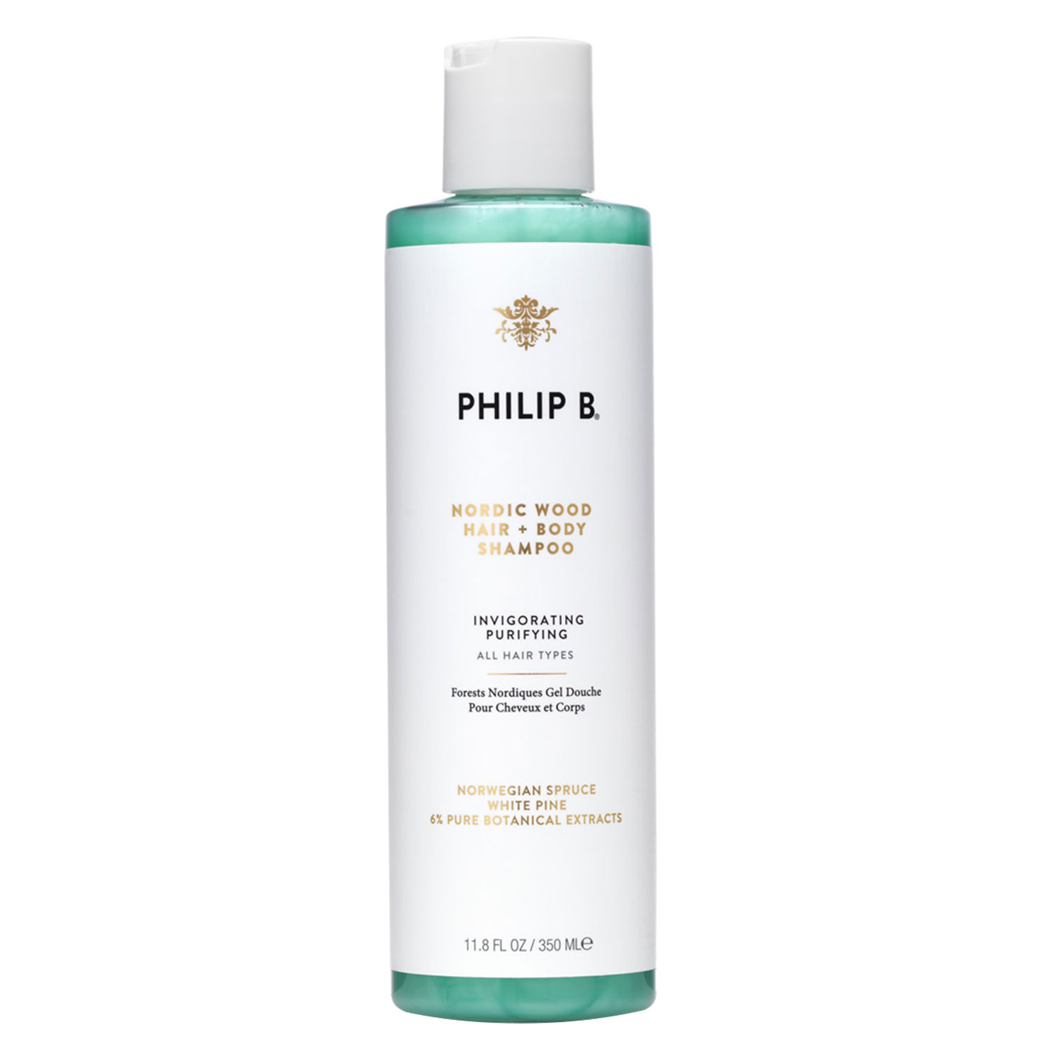 Philip B Nordic Wood – Hair & Body Shampoo 350ml