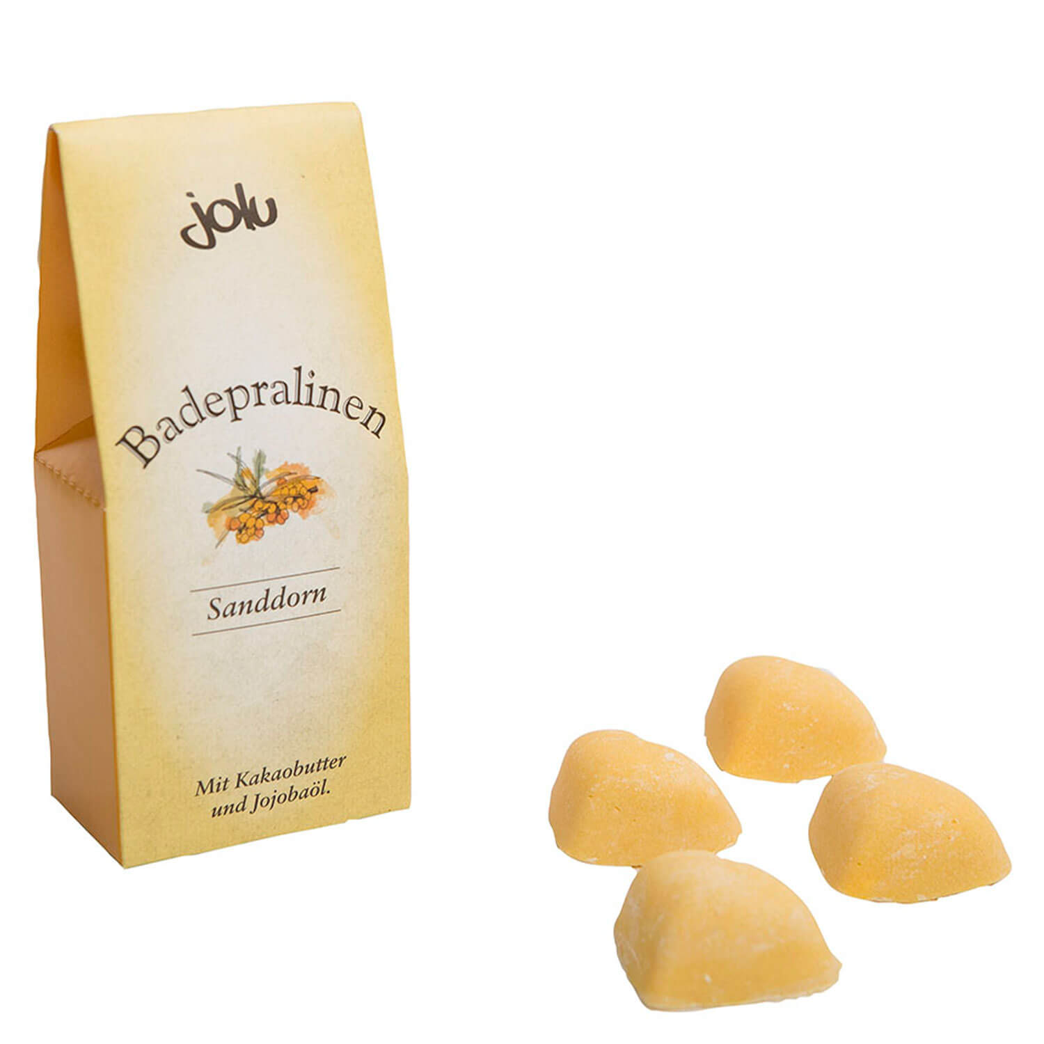 Jolu – Badepralinen Sanddorn 110g