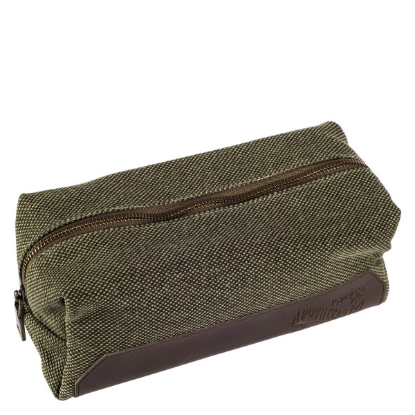 Image of Apothecary87 Grooming - Dopp Bag Canvas/Real Leather