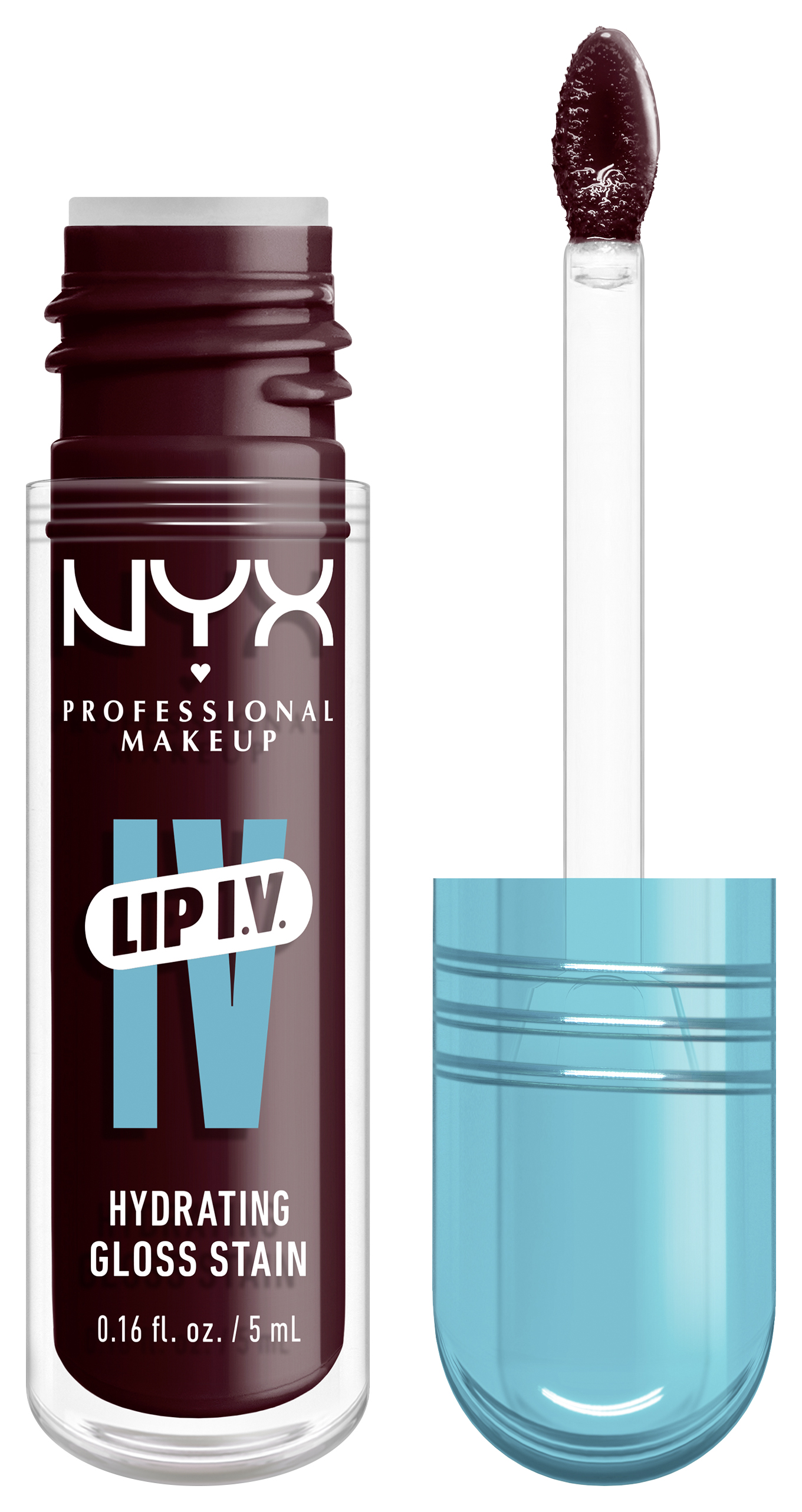 Nyx Professional Makeup Lip Iv – Gloss Serum Feuchtigkeitsspendender Lipgloss Mauve N Moist! 5ml