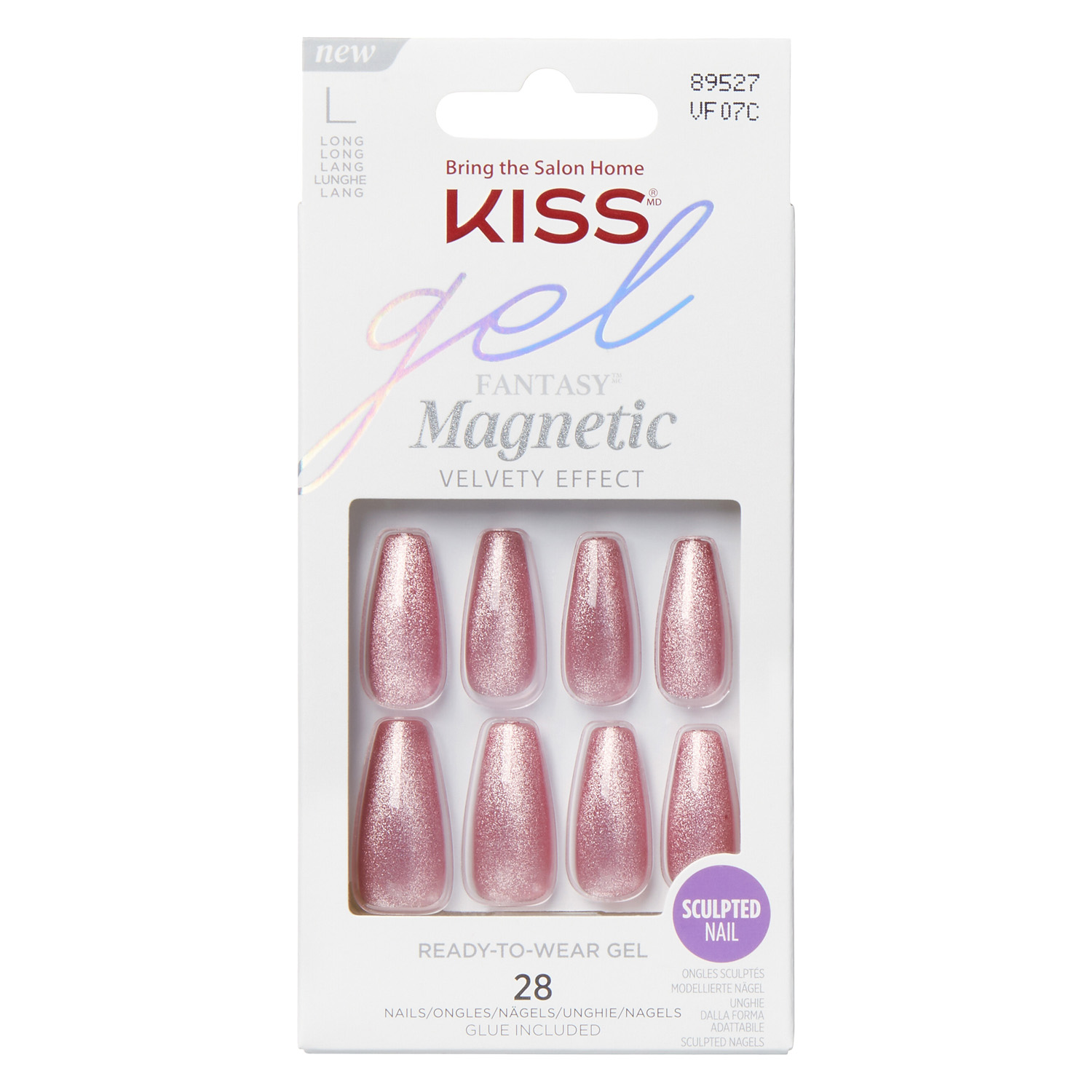 Kiss Nails - Gel Fantasy Magnetic West Coast 28x