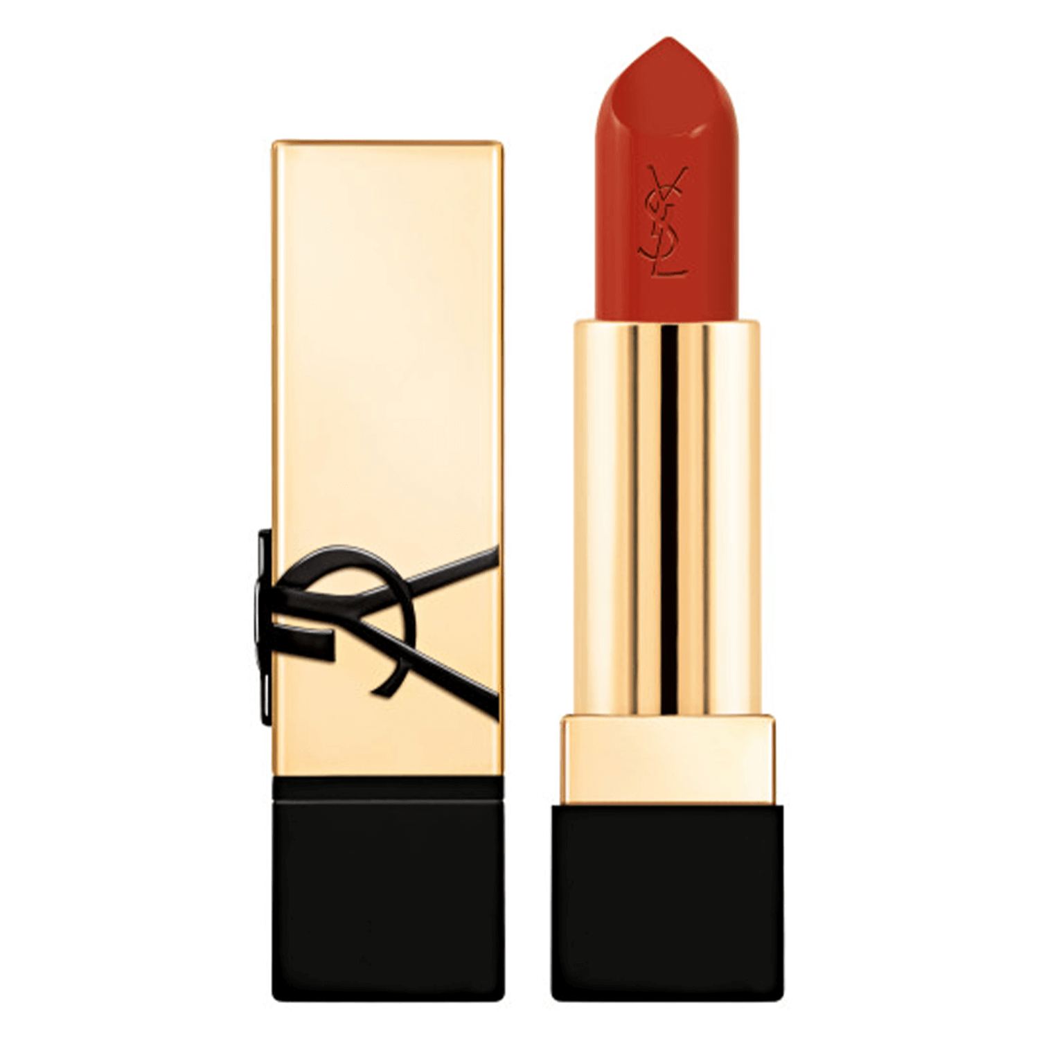 Yves Saint Laurent Rouge Pur Couture – Caring Satin Lipstick O4 Rusty Orange 3.8g