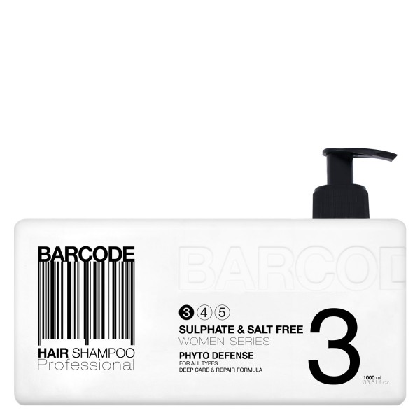 Image of Barcode Women Series - Hair Shampoo Sulphate & Salt Free