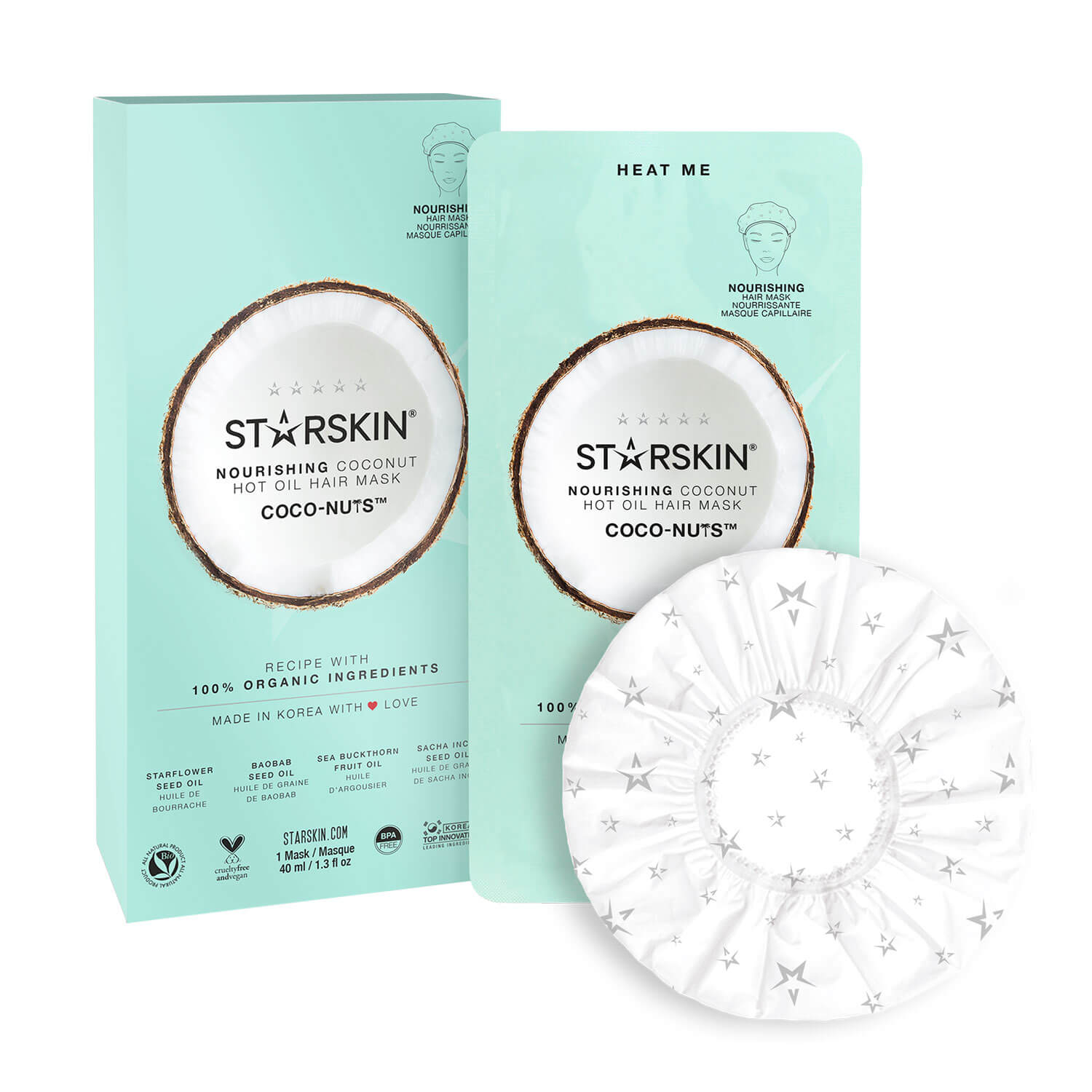 Starskin – Coco-Nuts Hot Nourishing Oil Hair Mask 1x