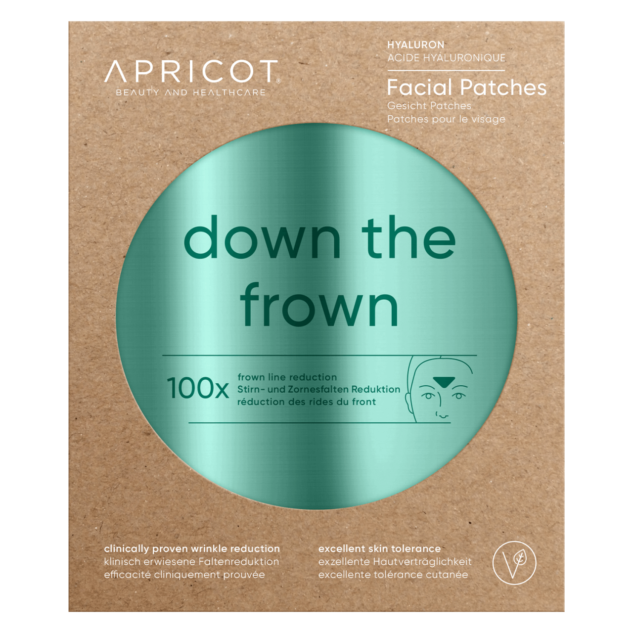 APRICOT - Anti-Falten-Gesicht Patches Down The Frown