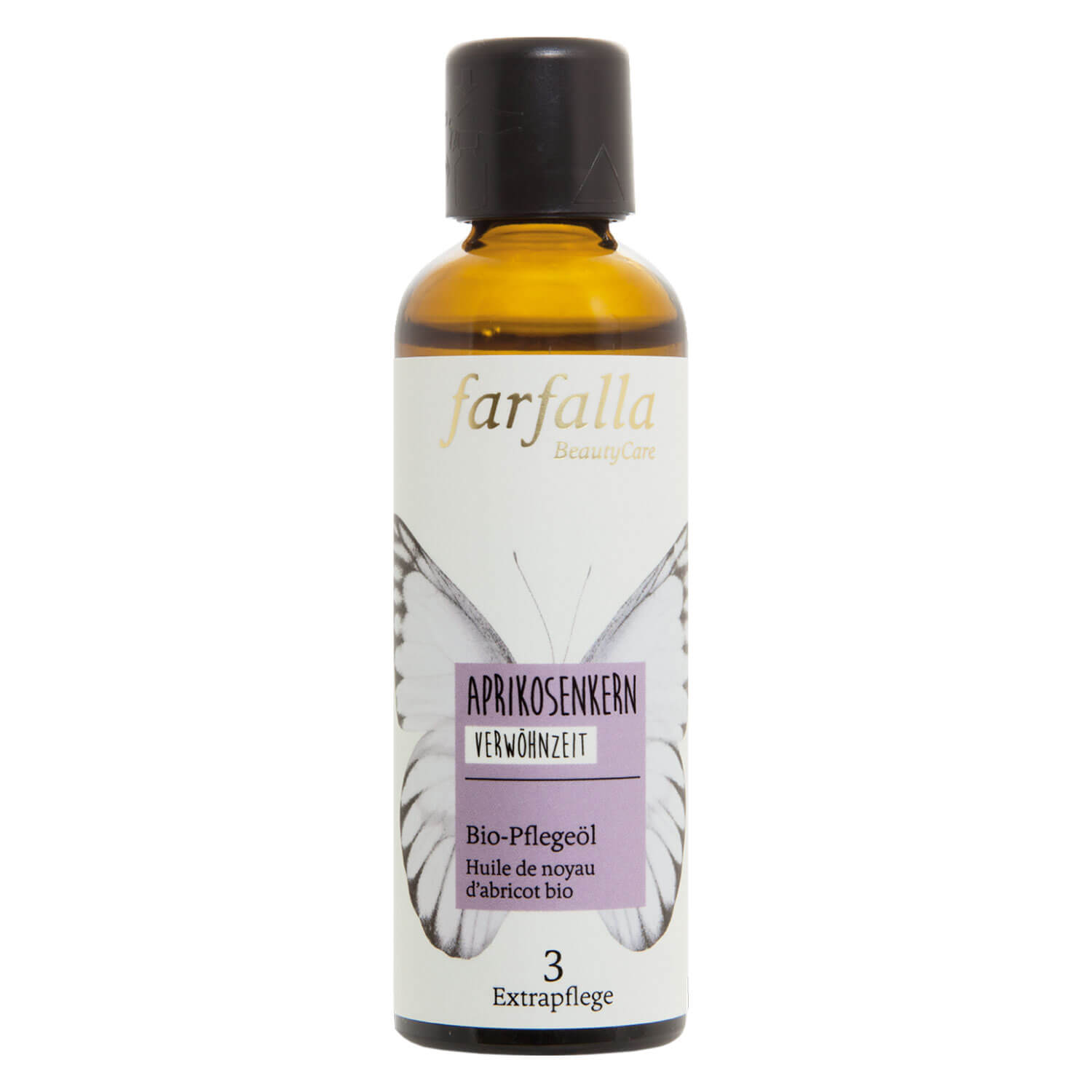 Farfalla Bio-Pflegeöl - Aprikosenkern Bio-Pflegeöl Verwöhnzeit 75ml