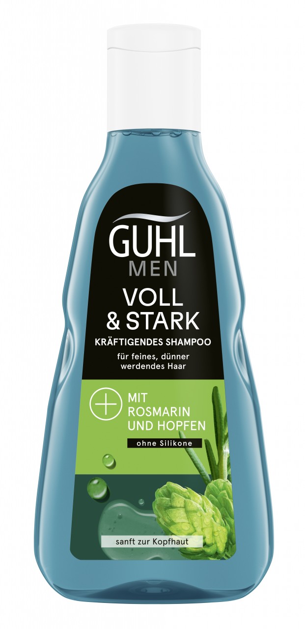 GUHL - MEN VOLL & STARK Kräftigendes Shampoo