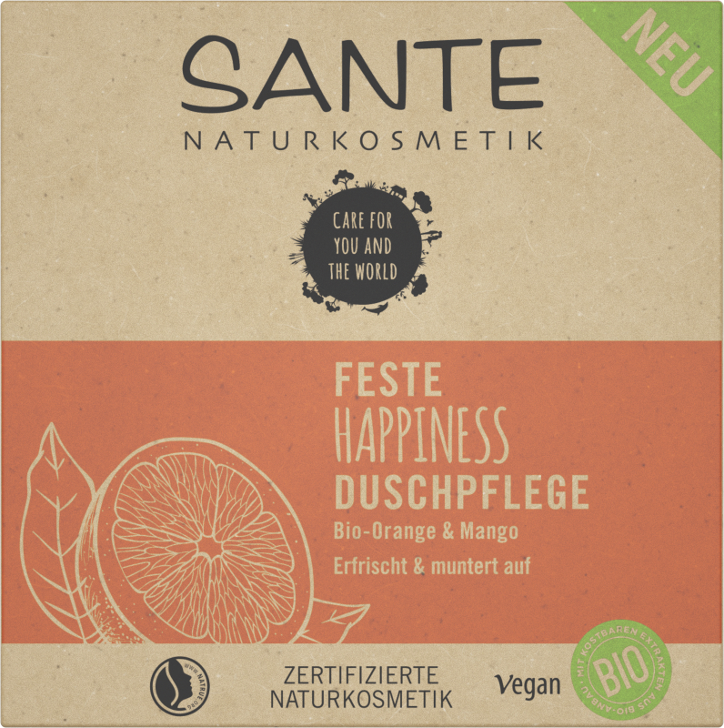 Sante - Feste Dusche Happiness 80g