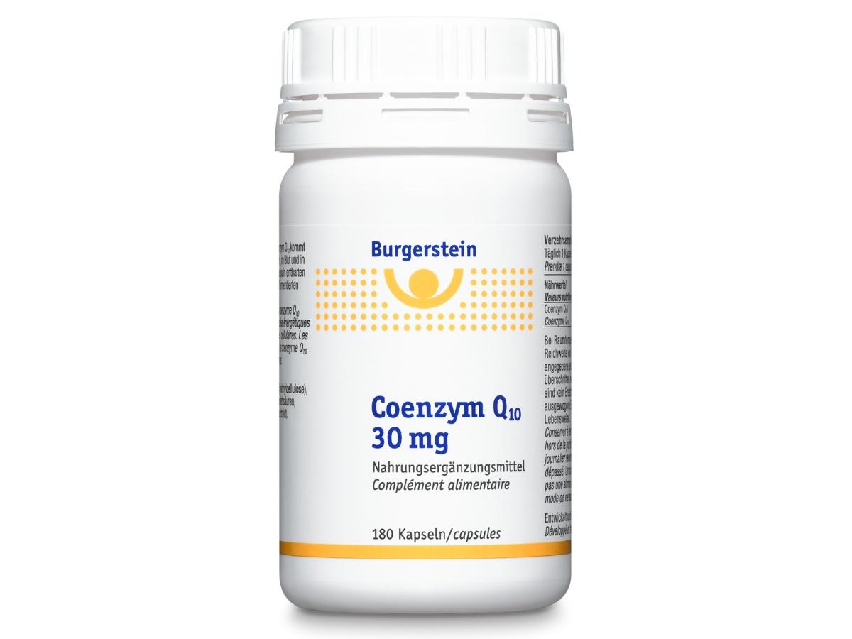 Burgerstein – Coenzym Q10 30 Mg 180kapseln