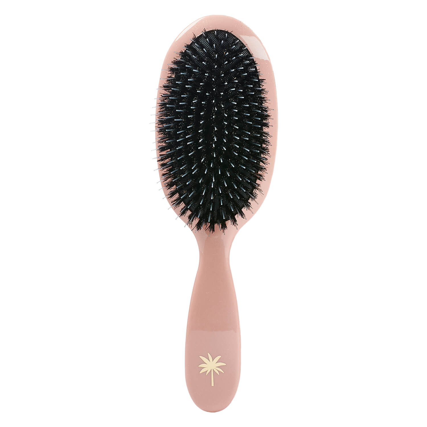 Fan Palm Hair Brush Medium Blush
