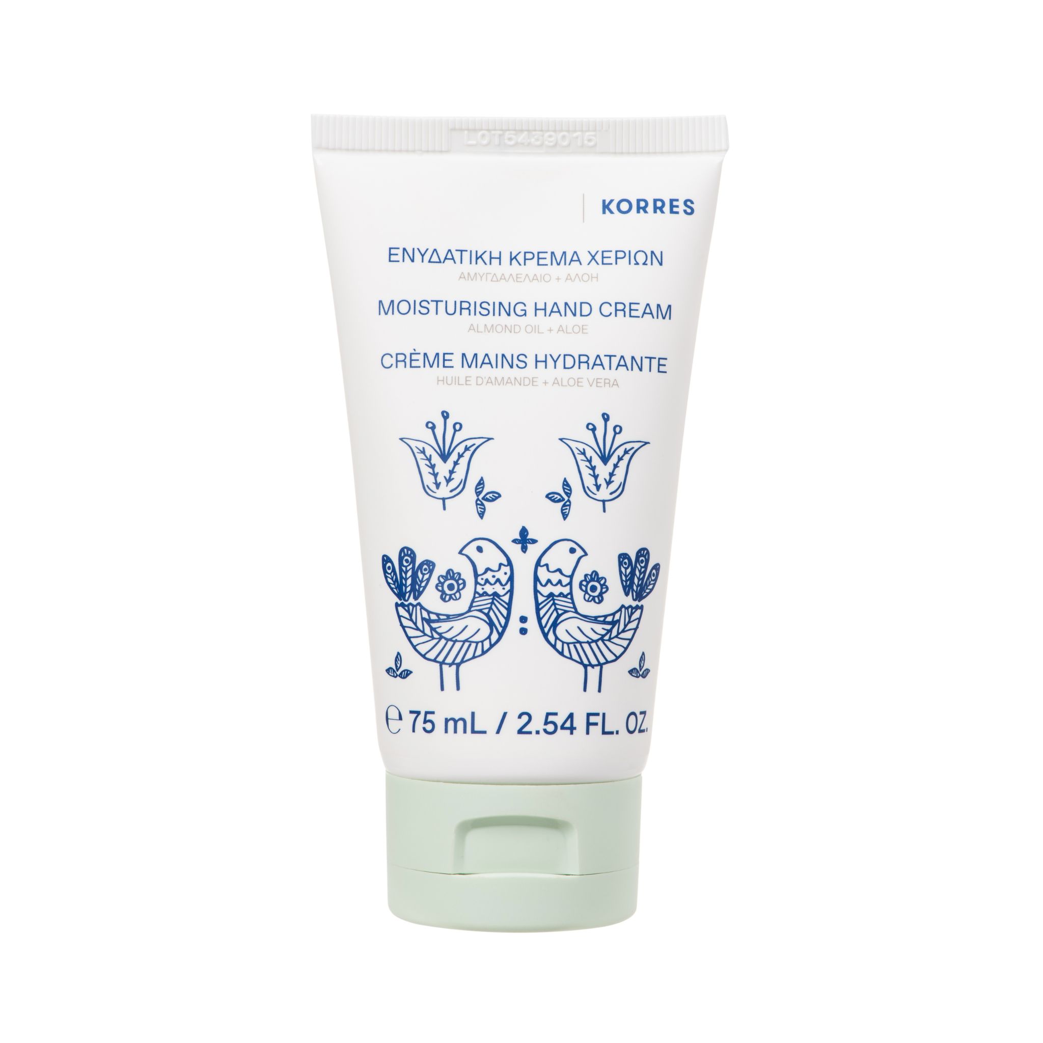 Korres Care - Aloe & Almond Oil Intensiv Feuchtigkeitsspendende Handcreme 75ml