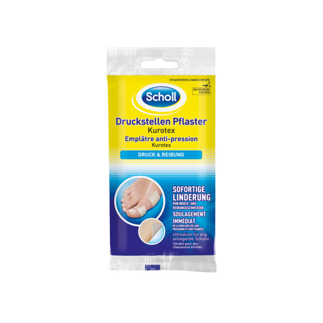 Scholl Aid - Druckstellen Pflaster Kurotex 5x