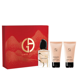 Giorgio Armani Sì – Eau De Parfum Set (Edp 50ml + Bodylotion 50ml + Shower Gel 50ml) 1x