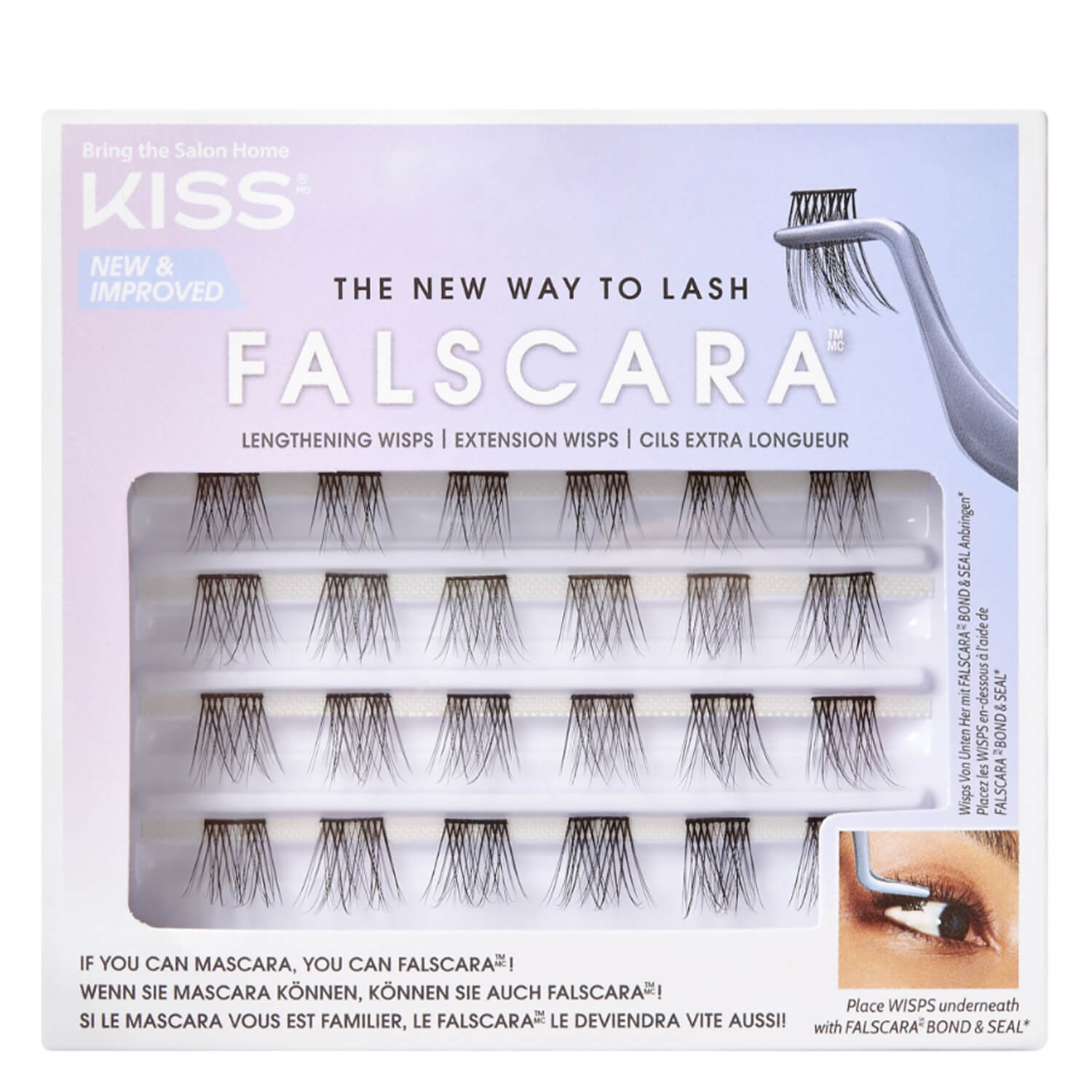 KISS KISS Lashes - Falscara Eyelash Wisp Multi 01 | PerfectHair.ch