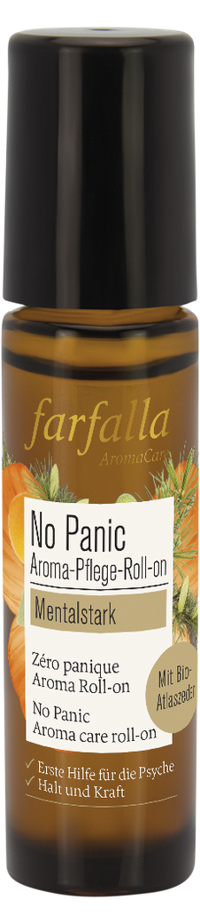 Farfalla Care - Mentalstark, No Panic Aroma-Pflege-Roll-On 10ml