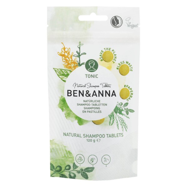 Image of BEN&ANNA - Natural Shampoo Tablets Tonic