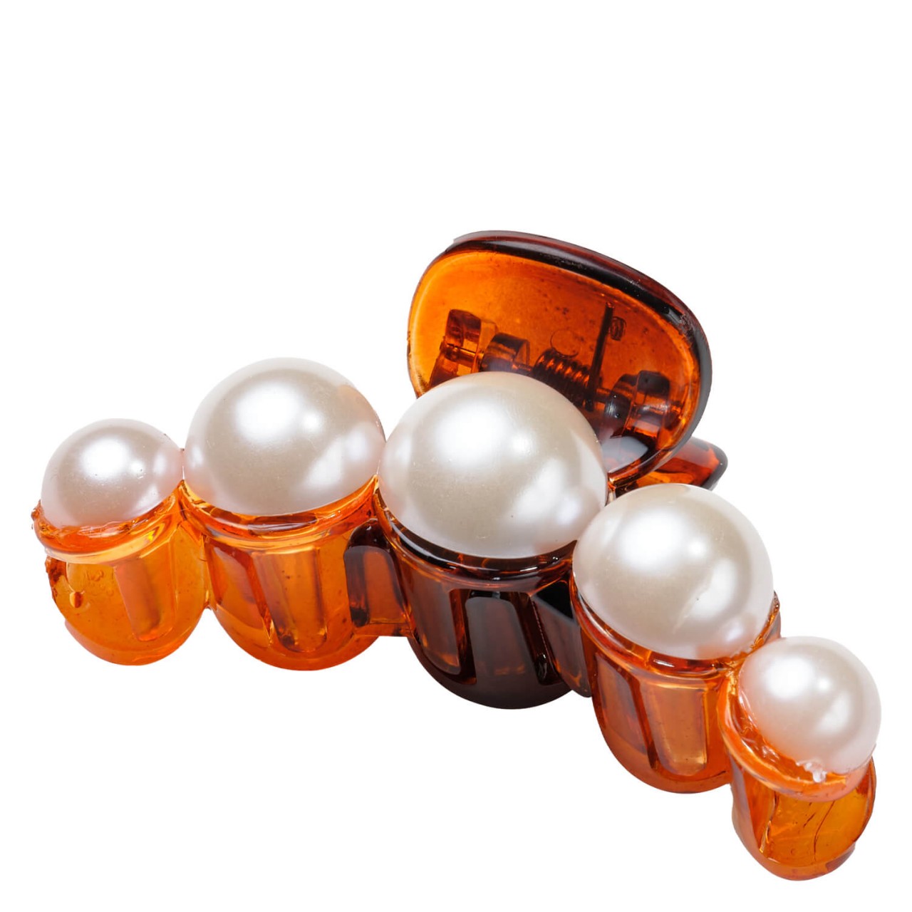 Celebride Haarklammer Perlen Havanna 7cm