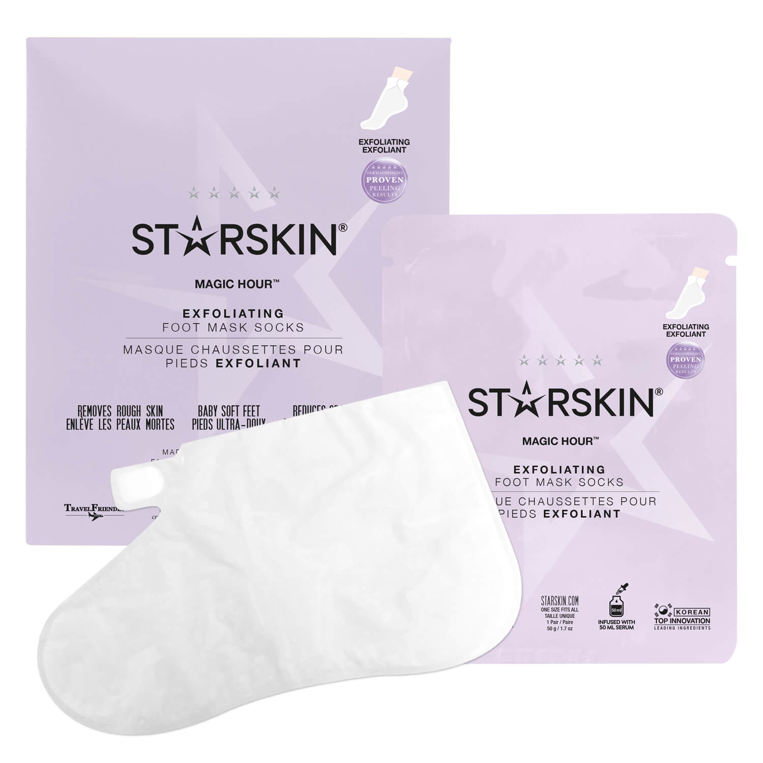 Starskin - Magic Hour Exfoliating Foot Mask 1x