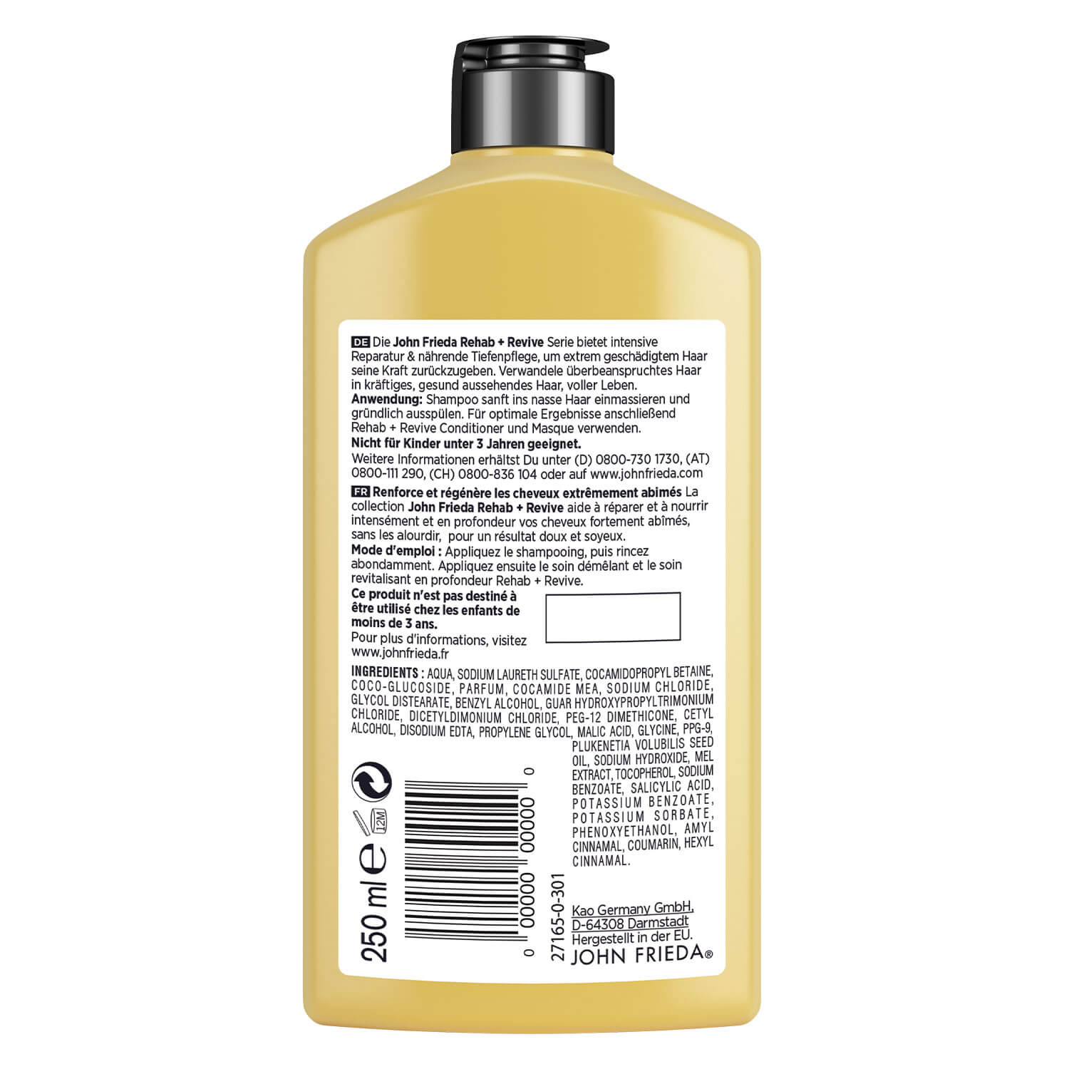 John Frieda Rehab + Revive Tiefenreparatur Shampoo PerfectHair.ch