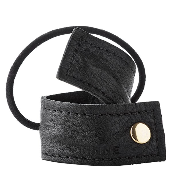 Image of Corinne World - Leather Band Short Bendable Black