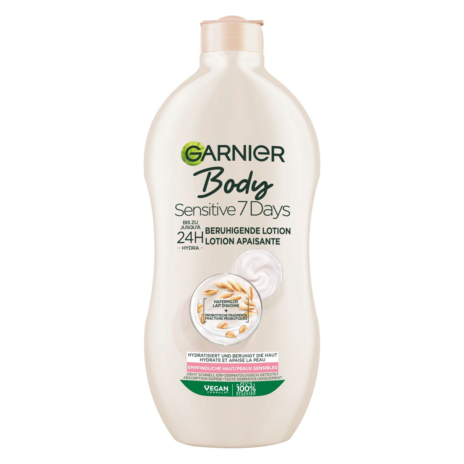 Garnier Skinactive Body - Sensitive 7 Days Beruhigende Körpermilch 400ml