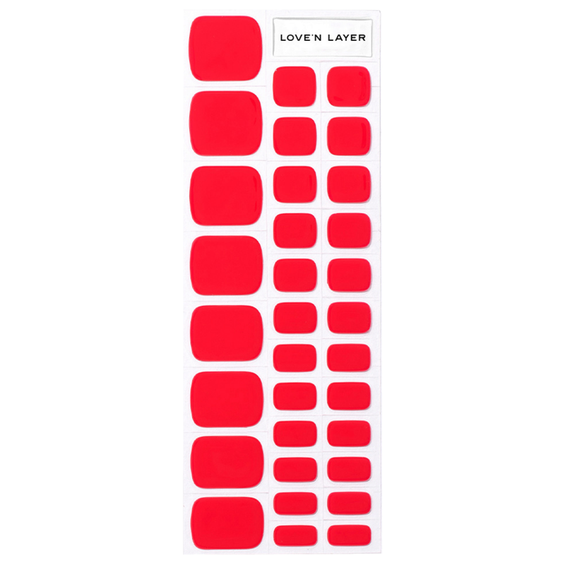 Lovenlayer - Solid Toe Lady Red 1stk