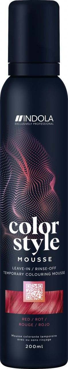 Indola Color - Color Style Mousse Red