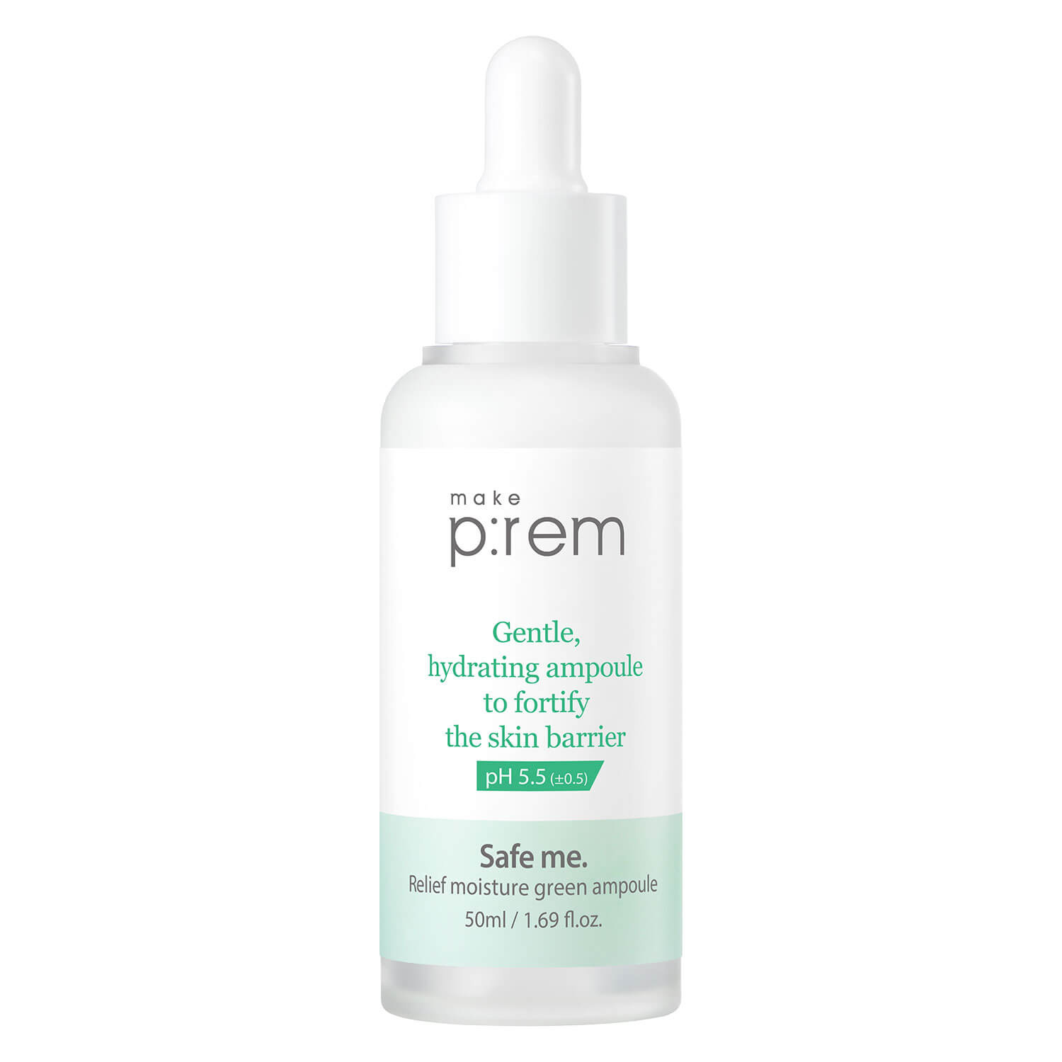 Make P:Rem – Safe Me. Relief Moisture Green Ampoule 50ml